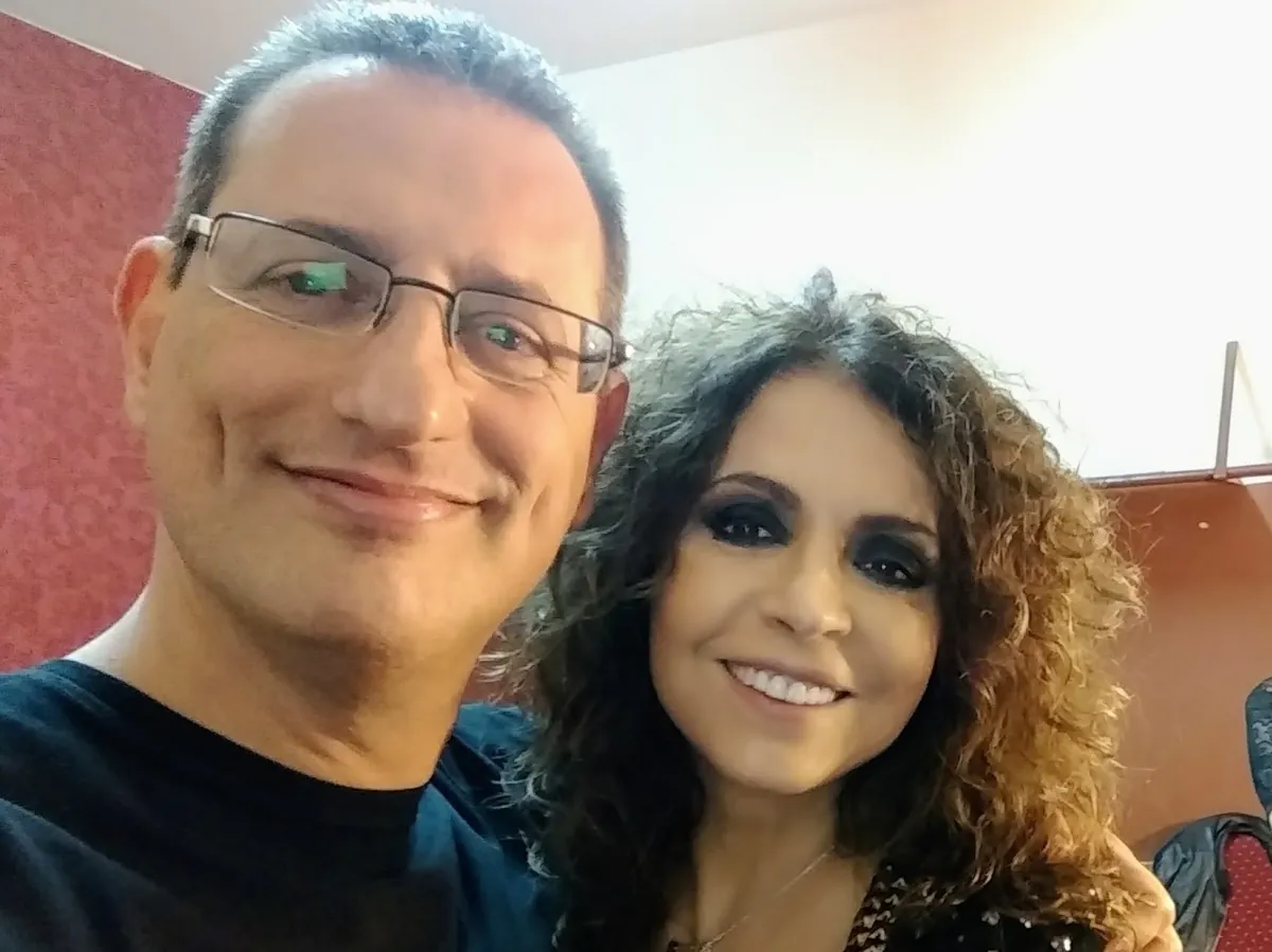 Néstor Randazzo with Patricia Sosa
